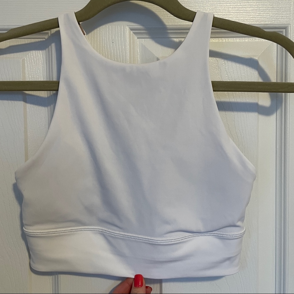 Lululemon High-Neck Longline Energy Bra